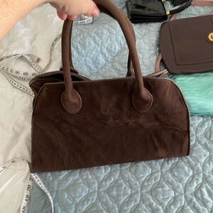 Classic Brown Shoulder Bag